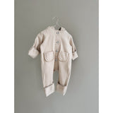 Lalaby Ivory Nallebjörn Bomull Onesie