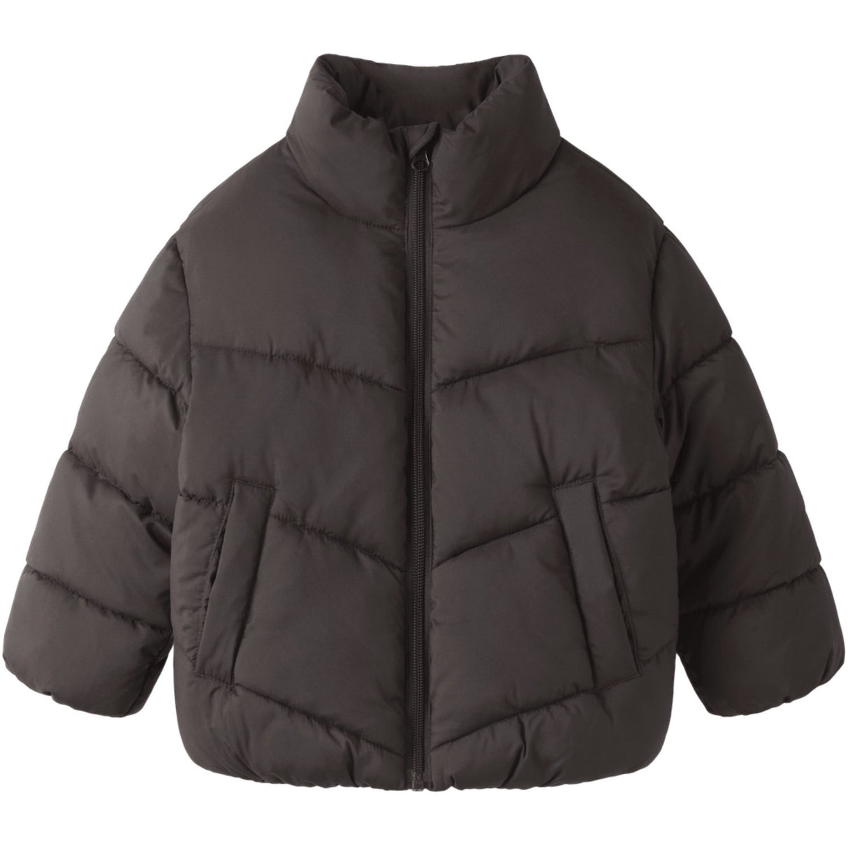 Name It Seal Brown Nmfforty Puffer Jacka