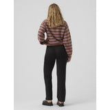 Vero Moda Maternity Black Vmmella Wide Flared Byxor Jrs Noos