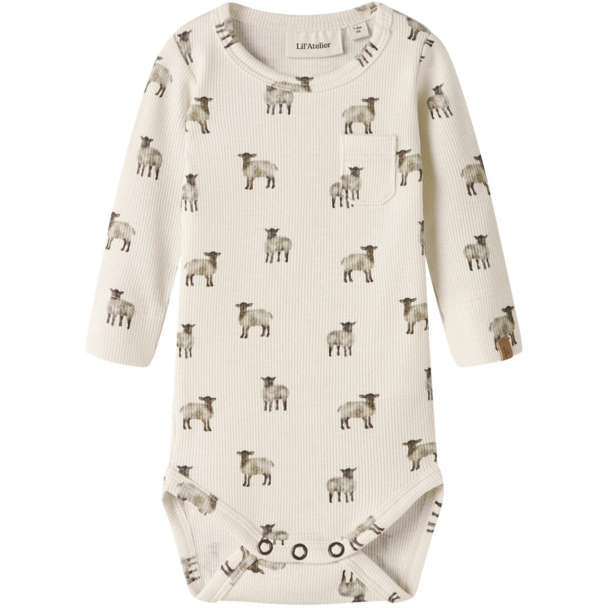 Lil'Atelier Turtledove Sheep Nbmgavo Eko Ls Slim Body Lil