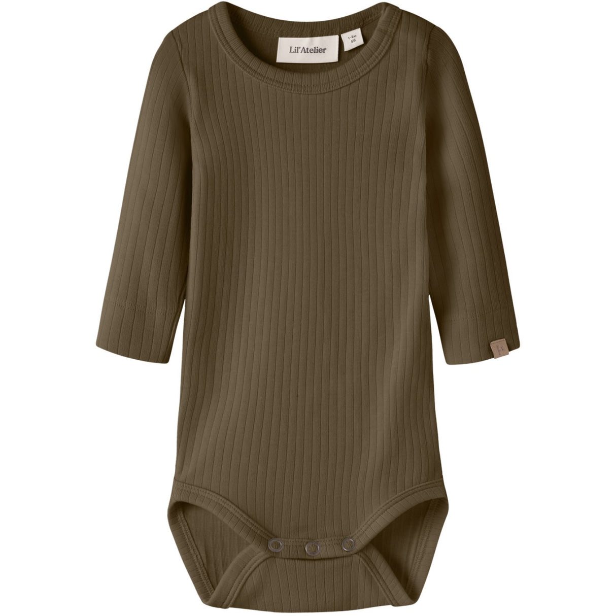 Lil'Atelier Teak Nbmgabo Haklapp Ls Slim Body Lil