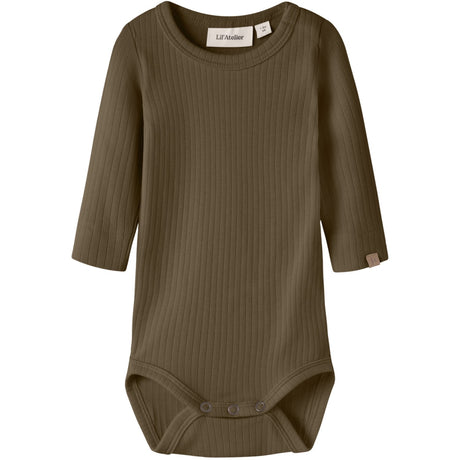 Lil'Atelier Teak Nbmgabo Haklapp Ls Slim Body Lil