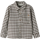 Lil'Atelier Teak Nmmnoki Ls Loose Skjorta Lil