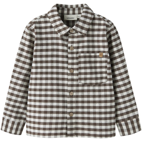 Lil'Atelier Teak Nmmnoki Ls Loose Skjorta Lil