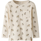 Lil'Atelier Turtledove Sheep Nmmgavo Eko Ls Slim Topp Lil