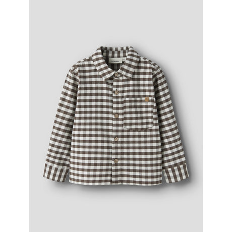 Lil'Atelier Teak Nmmnoki Ls Loose Skjorta Lil