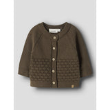 Lil'Atelier Teak Nbnnobir Ls Stickad Card Lil