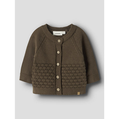Lil'Atelier Teak Nbnnobir Ls Stickad Card Lil