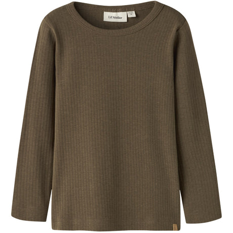 Lil'Atelier Teak Nmmgabo Bob Ls Slim Topp Lil