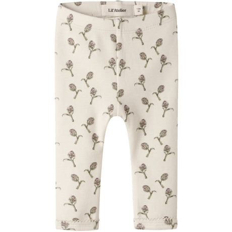 Lil'Atelier Turtledove Artichoke Nbfgayo Sin Slim Leggings Lil