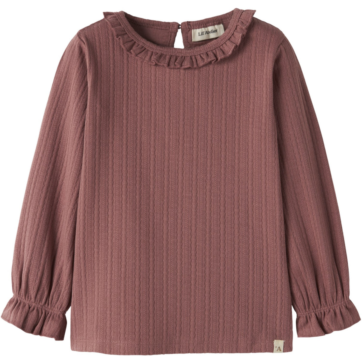 Lil'Atelier Withered Rose Nmfonela Ls Slim Topp Lil