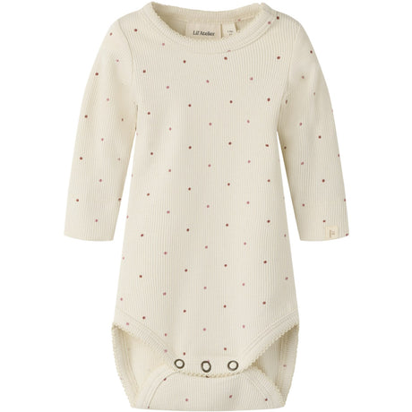 Lil'Atelier Turtledove Dot Nbfgago Kos Ls Slim Body Lil