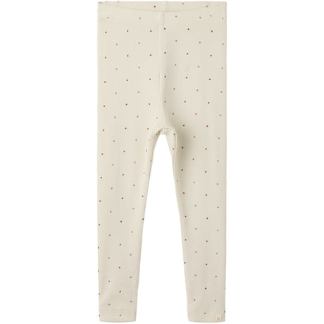 Lil'Atelier Turtledove Dot Nmfgago Kye Slim Leggings Lil