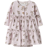 Lil'Atelier Hushed Violet Apple Rose Nbfgayo Sum Ls Body Klänning Lil