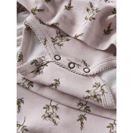 Lil'Atelier Hushed Violet Apple Rose Nbfgayo Sum Ls Body Klänning Lil