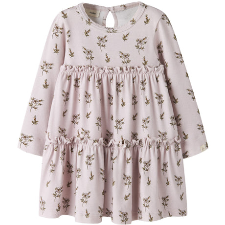 Lil'Atelier Hushed Violet Apple Rose Nmfgayo Sel Ls Klänning Lil