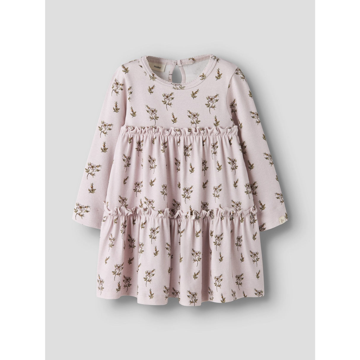 Lil'Atelier Hushed Violet Apple Rose Nmfgayo Sel Ls Klänning Lil