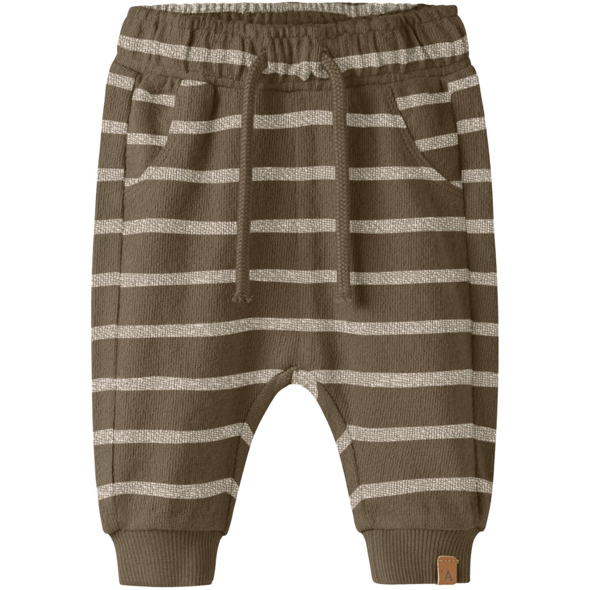 Lil'Atelier Teak Turtledove Nbmoby Loose Byxor Lil
