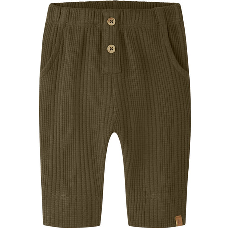Lil'Atelier Teak Nbmopelle Loose Byxor Lil