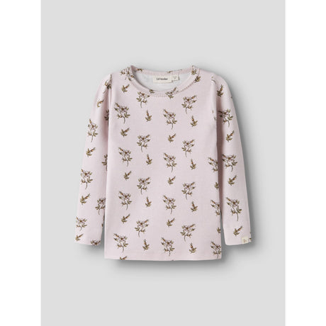 Lil'Atelier Hushed Violet Apple Rose Nmfgayo Sig Ls Slim Topp Lil