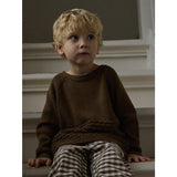 Lil'Atelier Teak Nmnnobir Ls Stickad Lil