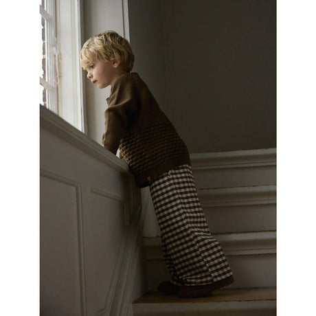 Lil'Atelier Teak Nmnnobir Ls Stickad Lil