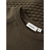 Lil'Atelier Teak Nmnnobir Ls Stickad Lil