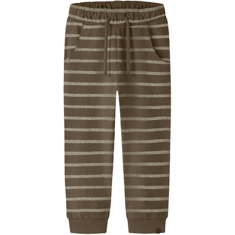 Lil'Atelier Teak Turtledove Nmmoby Loose Byxor Lil
