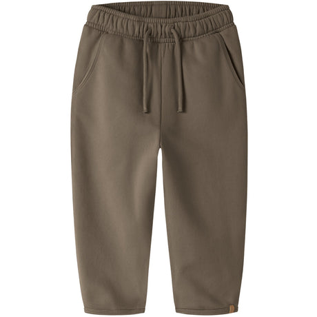 Lil'Atelier Teak Nmmilondon Rem Loose Sweat Byxor Bru Lil
