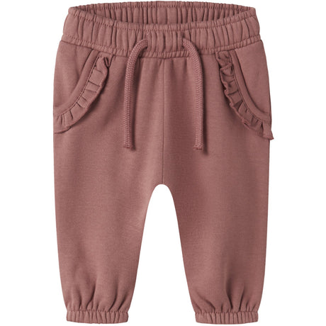 Lil'Atelier Withered Rose Nbfkilano Loose Sweat Byxor Bru Lil