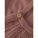Lil'Atelier Withered Rose Nbfnoda Ls Stickad Overall Lil