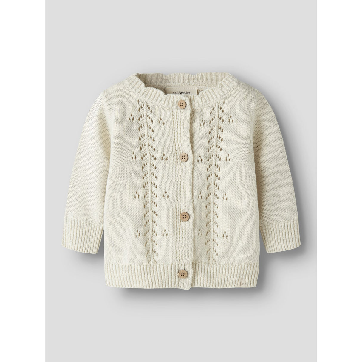 Lil'Atelier Turtledove Nbfoplea Ls Stickad Card Lil
