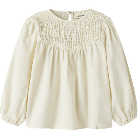 Lil'Atelier Turtledove Nmfnella Ls Loose Skjorta Lil