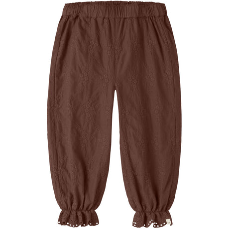 Lil'Atelier Mahogany Nmfnopa Loose Byxor Lil