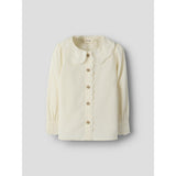 Lil'Atelier Turtledove Nmfola Ls Loose Skjorta Lil