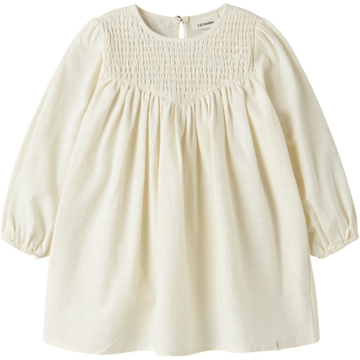 Lil'Atelier Turtledove Nmfnella Ls Loose Klänning Lil