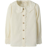 Lil'Atelier Turtledove Nmfola Ls Loose Skjorta Lil
