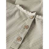 Lil'Atelier Moss Gray Nmfoleno Ls Loose Klänning Lil