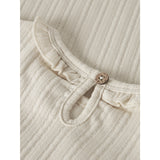 Lil'Atelier Turtledove Nmfonela Ls Slim Topp Lil