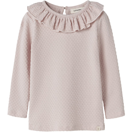 Lil'Atelier Hushed Violet Nmfnoel Ls Slim Topp Lil