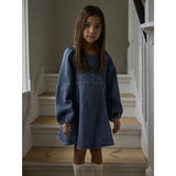 Lil'Atelier Dark Blue Denim Nmfobello Ls Loose Dnm Klänning 1144-Se Lil