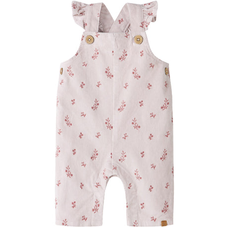 Lil'Atelier Hushed Violet Flower Emb Nbfnelly Cord Loose Overall 1145-Hc Lil