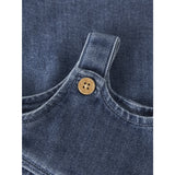 Lil'Atelier Dark Blue Denim Nbfobello Loose Dnm Spencer 1144-Se Lil
