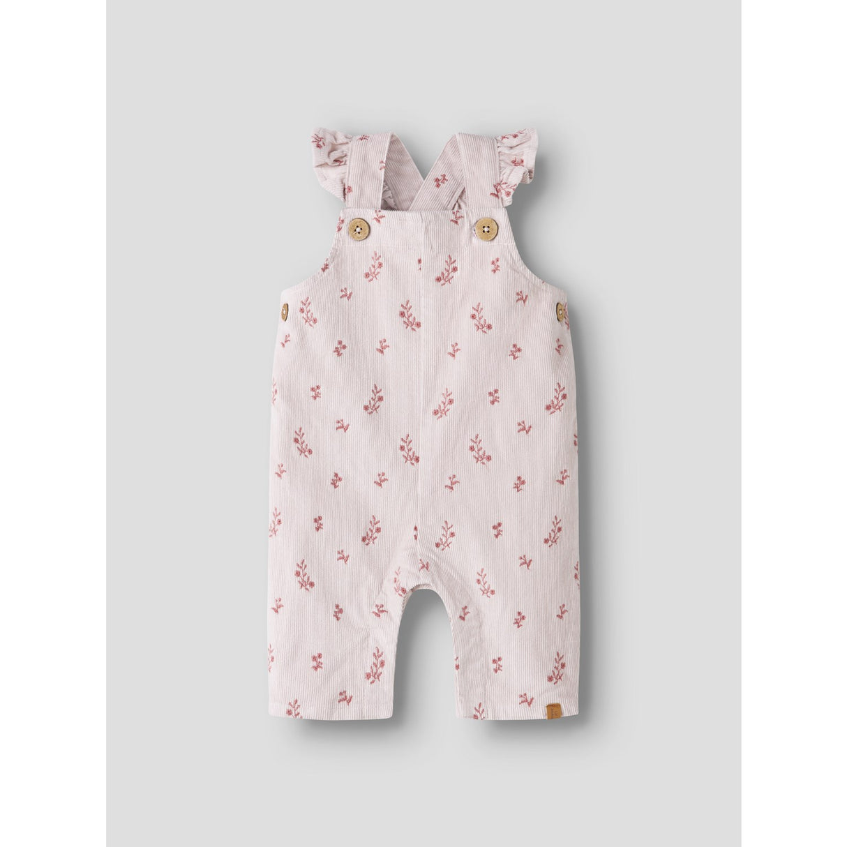 Lil'Atelier Hushed Violet Flower Emb Nbfnelly Cord Loose Overall 1145-Hc Lil