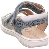 Superfit Hellgrün/Silber Sparkle Sandal