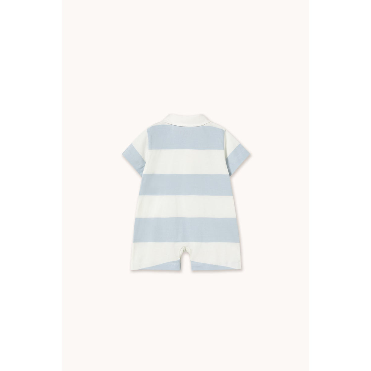 TinyCottons Washed Blue Stripes Stickad Pikétröja One-Piece