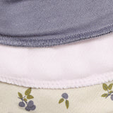 Pippi Blue Granite Bandana Haklapp Girl -Aop (3-Pack)