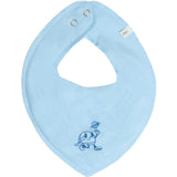 Pippi Light Dusty Blue Bandana Haklapp Boy -Aop (3-Pack)