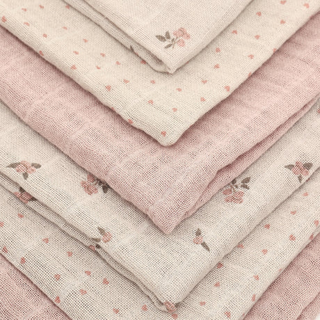 Pippi Shadow Gray Muslin Cloth (6-Pack)