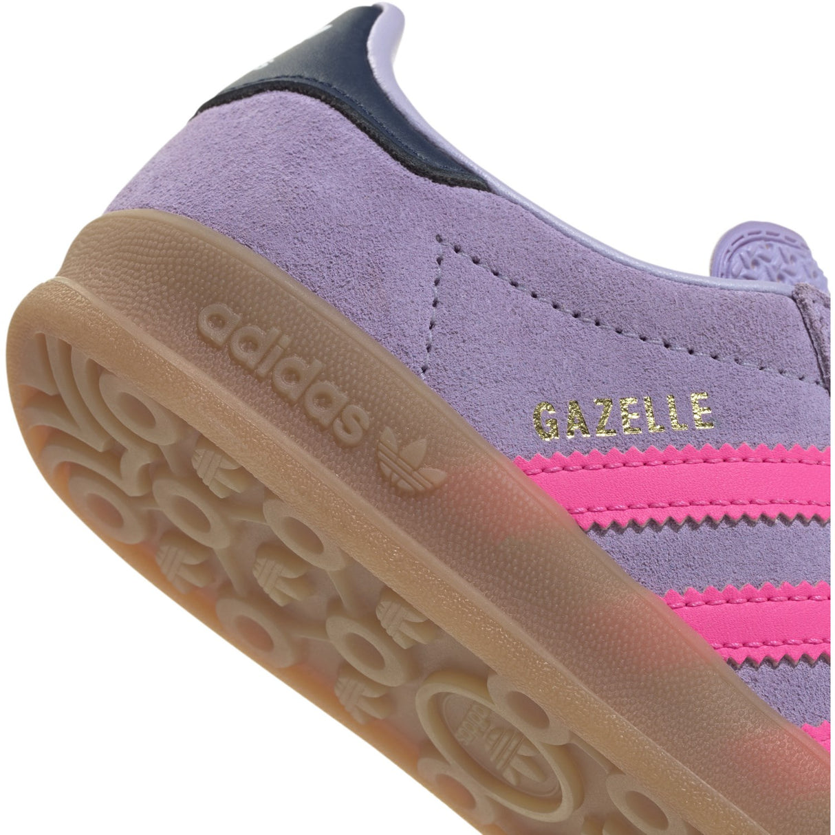 adidas Originals Powder Plum/Lucid Pink/Gum 2 Gazelle Indoor C Sneakers